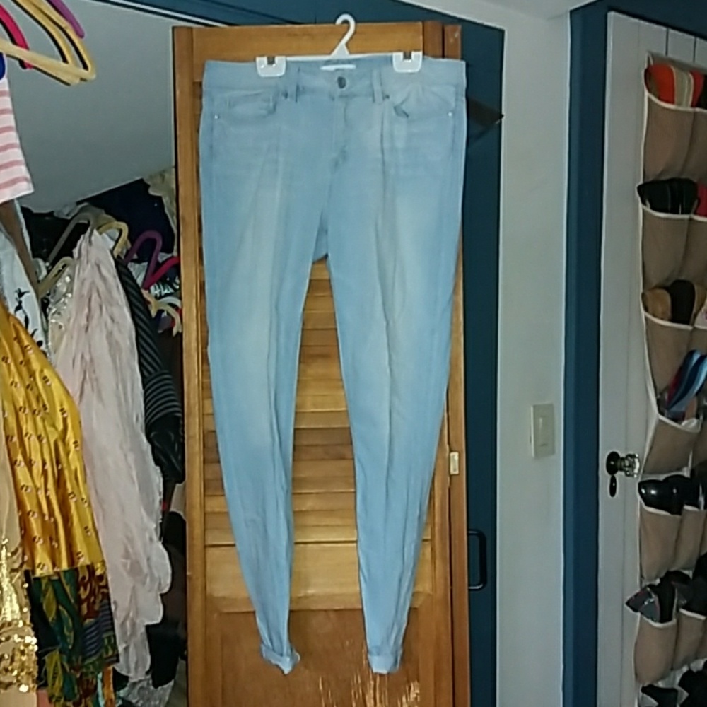 Yummie Chambray jeans straight leg size 33